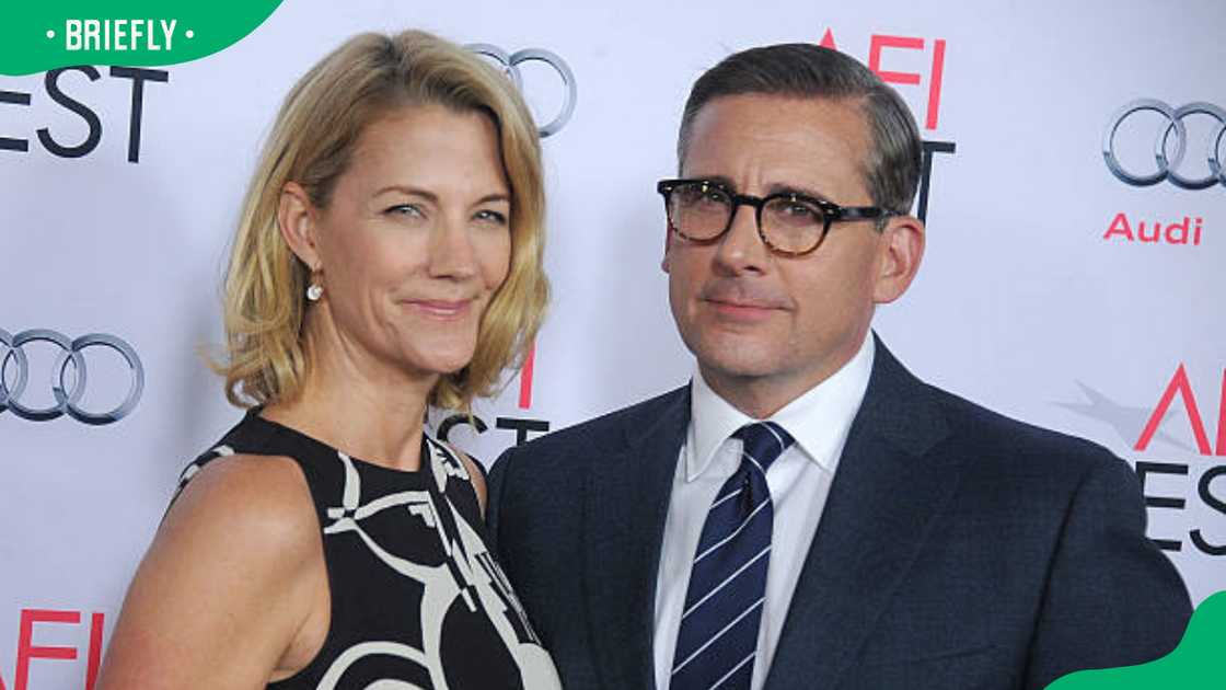 Steve Carell and wife Nancy Carell at the AFI FEST 2015 Gala