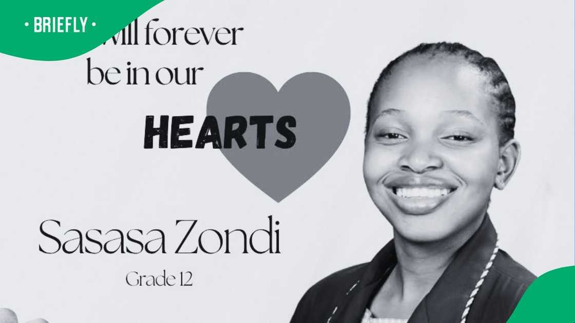 The GHS community is in mourning following the loss of popular matric pupil Sasasa Zondi The GHS community is in mourning following the loss of popular matric pupil Sasasa Zondi