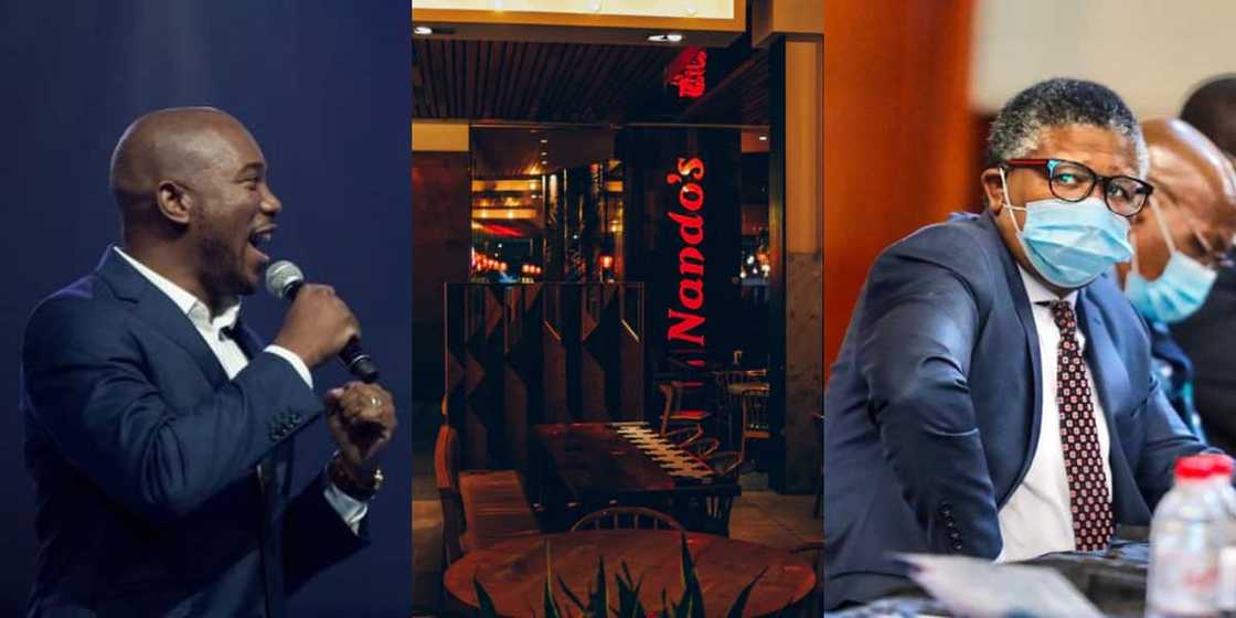 "Baqile Fikile": Nando's Weighs in on Fikile Mbalula Blocking Mmusi Maimane "Baqile Fikile": Nando's Weighs in on Fikile Mbalula Blocking Mmusi Maimane