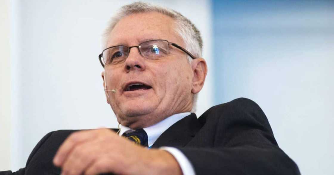 Mike Schmidt, chief executive officer of African Rainbow Minerals Ltd., speaks during a panel discussion on the opening day of the Investing in African Mining Indaba in Johannesburg, South Africa, on Wednesday, Oct. 4, 2017. Mike Schmidt, chief executive officer of African Rainbow Minerals Ltd., speaks during a panel discussion on the opening day of the Investing in African Mining Indaba in Johannesburg, South Africa, on Wednesday, Oct. 4, 2017.