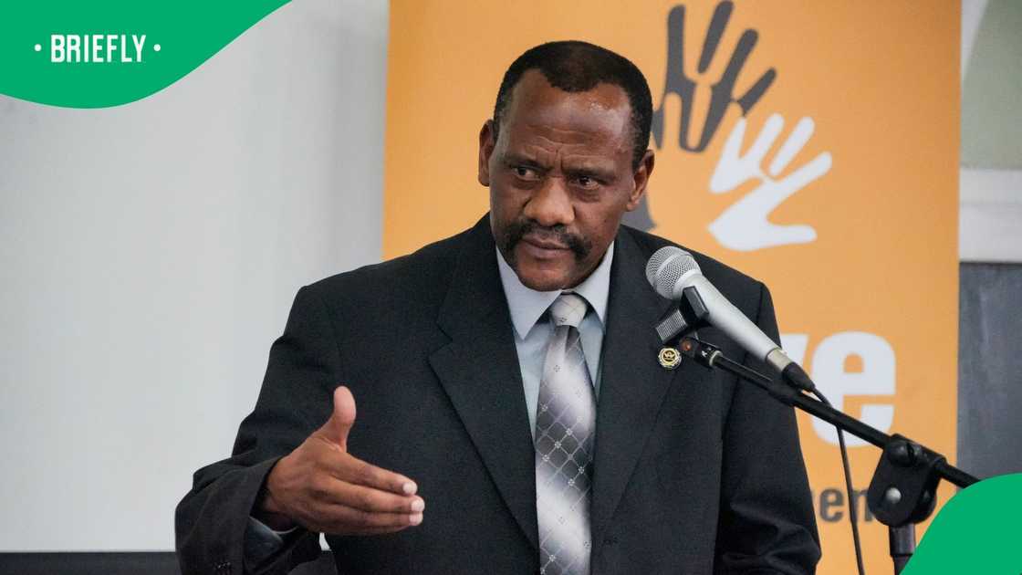 A top Hawks officer said Godfrey Lebeya has ties to Katiso Molefe