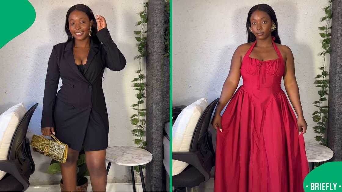 A close-up shot showed her applying a rooibos tea bag to her skin as a home remedy