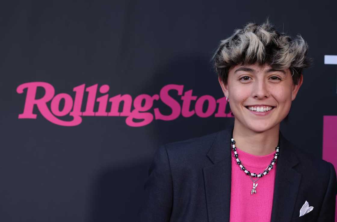 Mattie Westbrouck attends the Rolling Stone & Meta celebration of the Inaugural Creators Issue at The Hearst Estate on 12 May 2022 in Beverly Hills. Mattie Westbrouck attends the Rolling Stone & Meta celebration of the Inaugural Creators Issue at The Hearst Estate on 12 May 2022 in Beverly Hills.