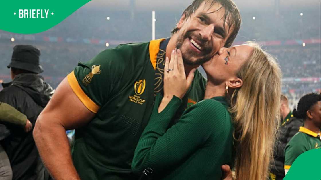 The Etzebeths celebrate their second marriage anniversary, with fans joining them in the celebration.