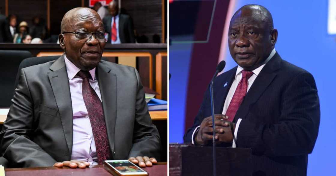Jacob Zuma launches attach against President Cyril Ramaphosa Jacob Zuma launches attach against President Cyril Ramaphosa