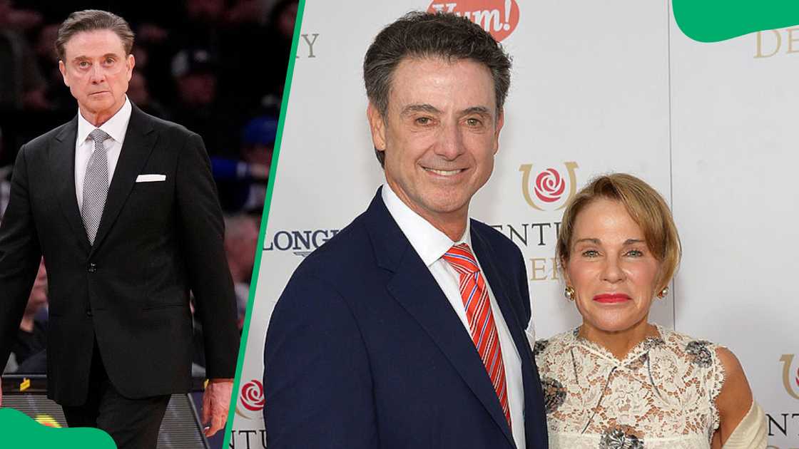 Coach Rick Pitino and his wife, Joanne Minardi Coach Rick Pitino and his wife, Joanne Minardi