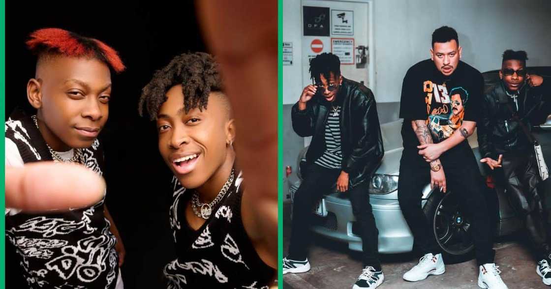 Majorsteez revealed that they recorded a smash record with AKA. Majorsteez revealed that they recorded a smash record with AKA.