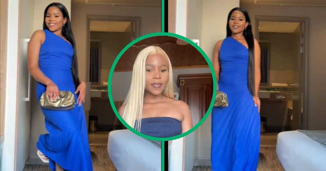 TikTok video of woman's SHEIN dress