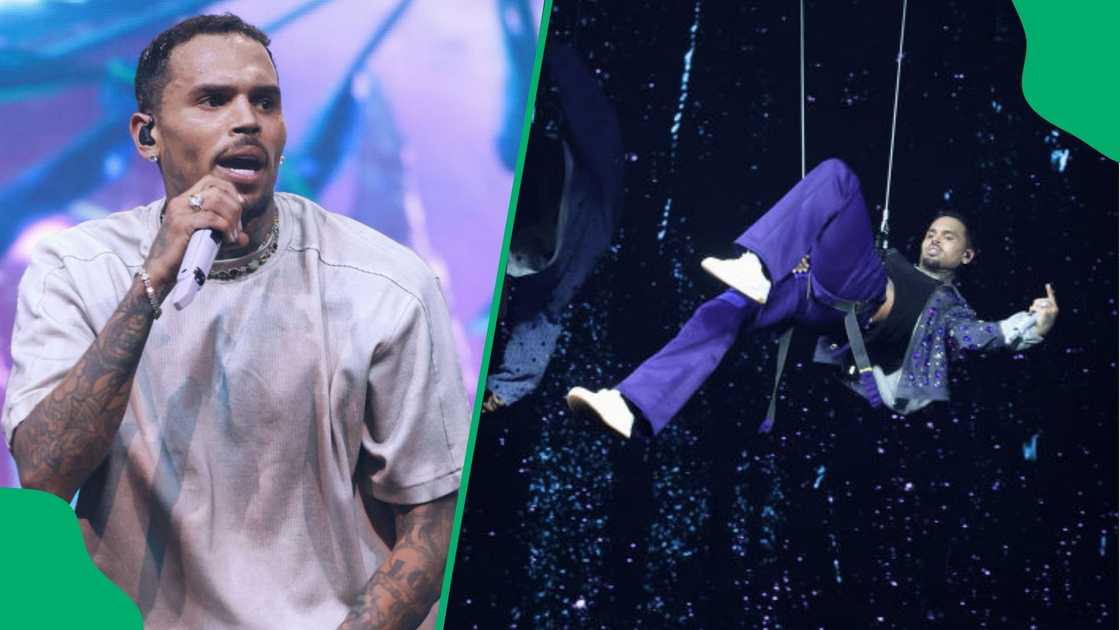 Chris Brown's FNB Stadium concert blows fans away