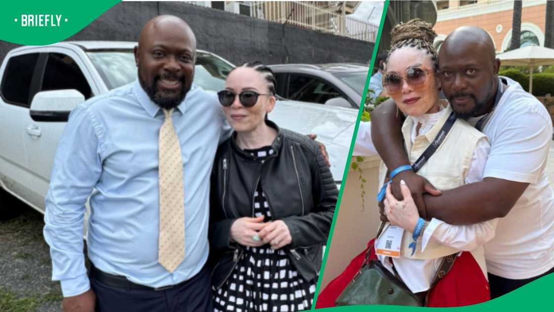 Leleti Khumalo and husband Skhuthazo Khanyile mark 14 years of marriage.