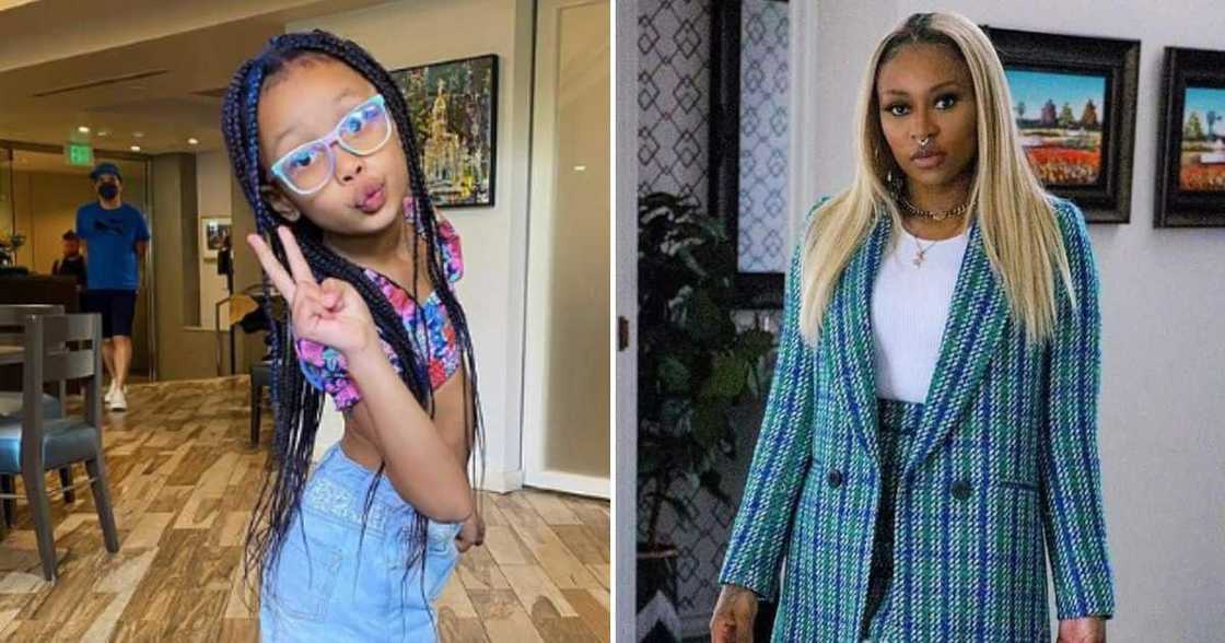DJ Zinhle and Kairo Forbes DJ Zinhle and Kairo Forbes