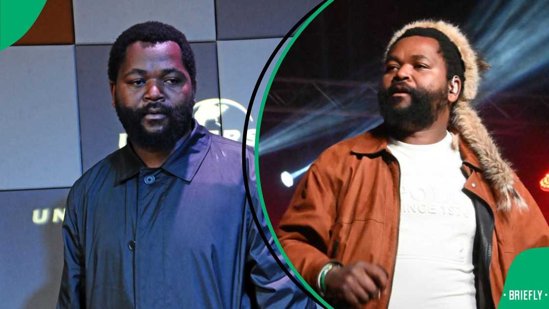 Sjava boarded a private jet.