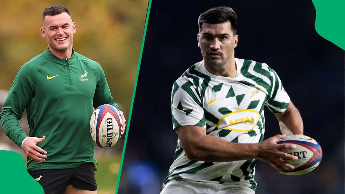 Bok centre-pairing Jesse Kriel and Damian de Allende both ply their trade in Japan.