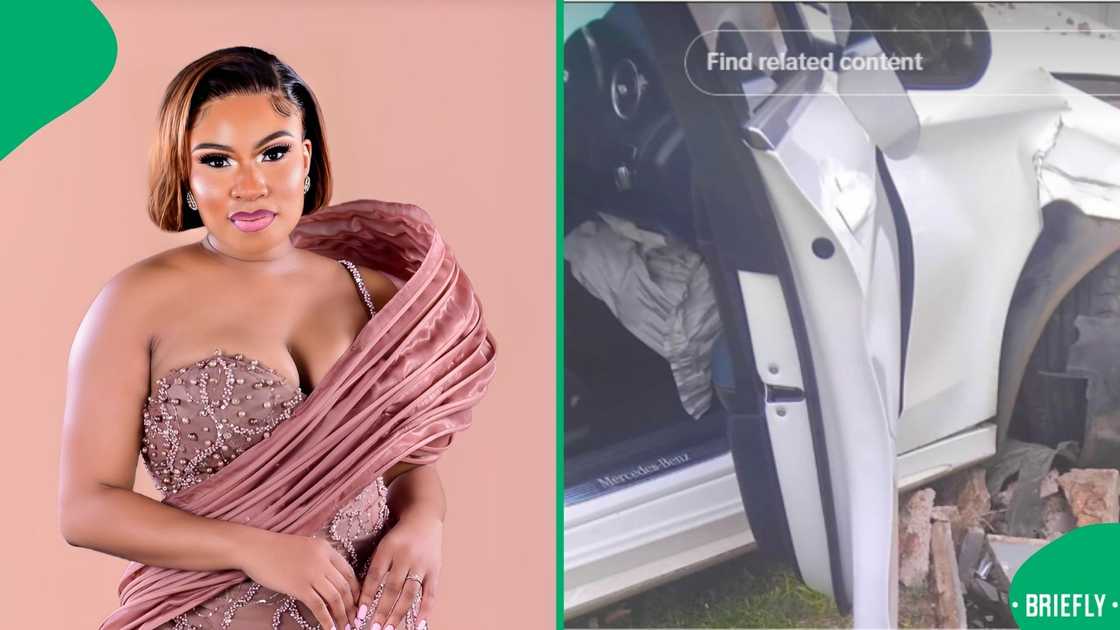 She also shared that the woman had never driven a car before, but decided to take her Mercedes-Benz