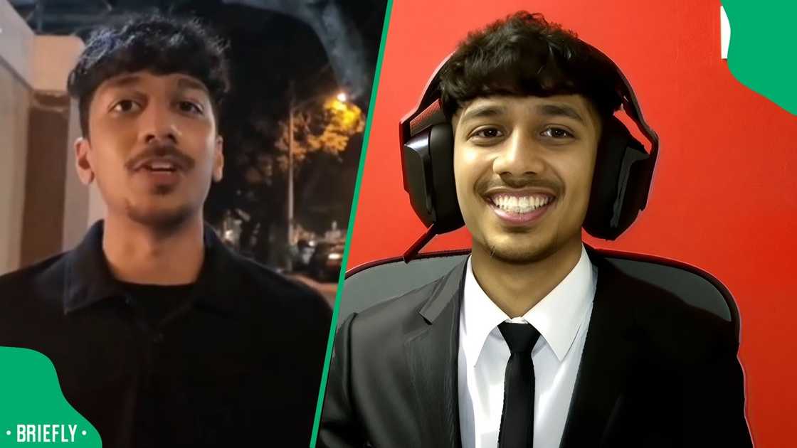 A young man went viral. A young man went viral.