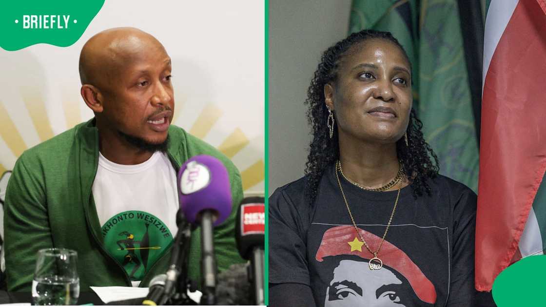 Nhlamulo Ndhlela and Duduzile Zuma-Sambudla have filed paperwork to contest their expulsion from the MK Party Nhlamulo Ndhlela and Duduzile Zuma-Sambudla have filed paperwork to contest their expulsion from the MK Party