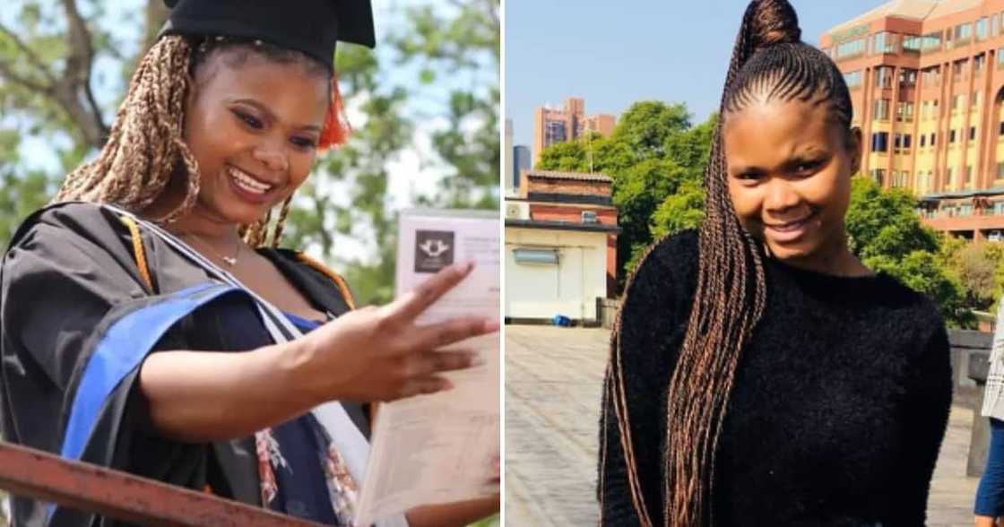 Young Mom Celebrates Going From Upgrading Matric Results to Having ...