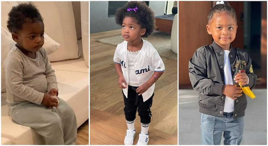 Photos of Kaavia James as she turns 4.