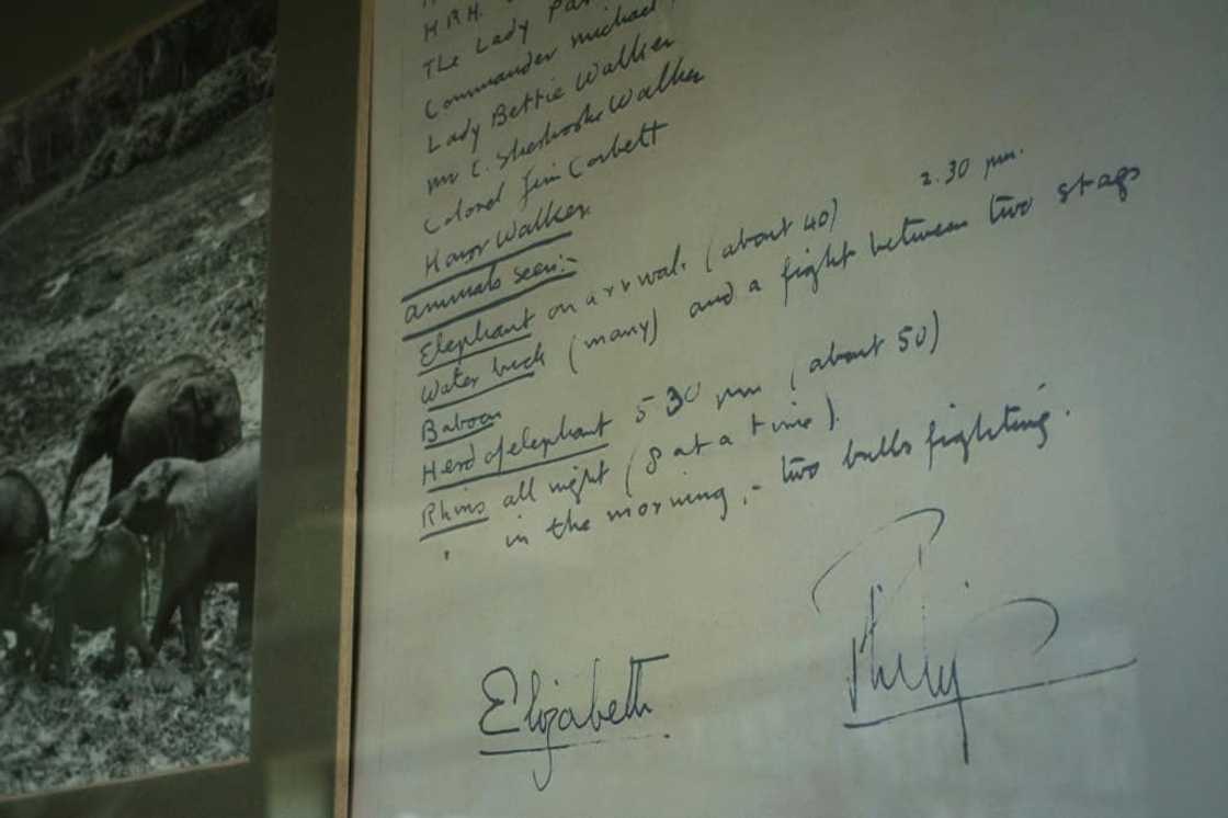 Elizabeth and Philip kept a handwritten tally of what they saw