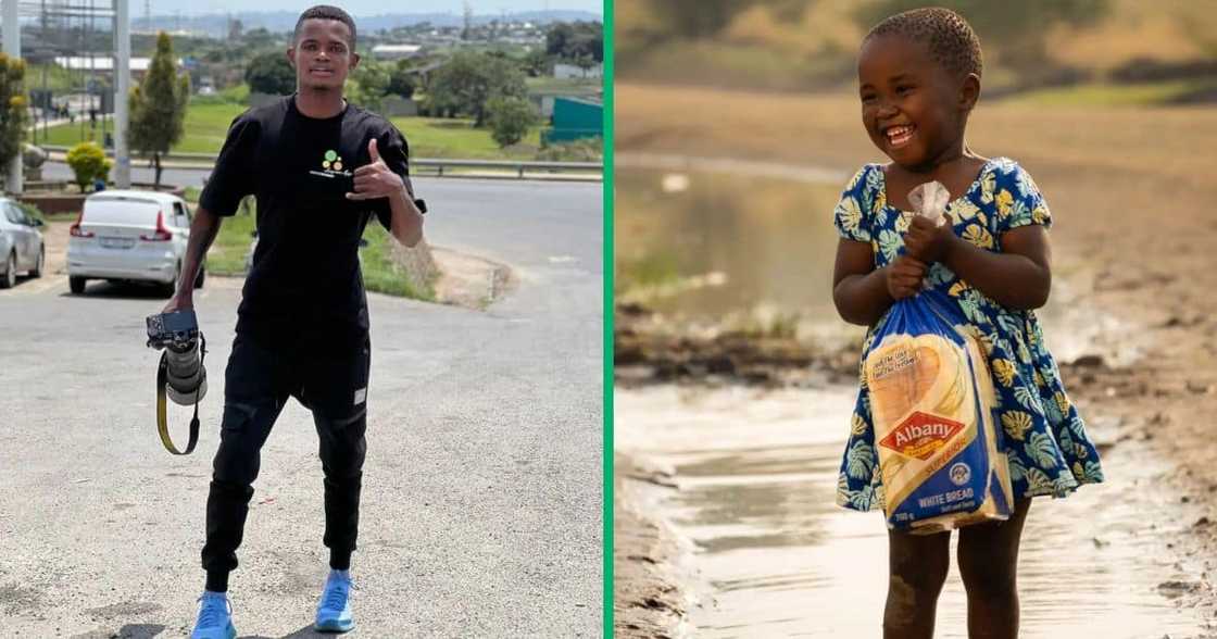 Photographer Lungisani and his famous Albany photo Photographer Lungisani and his famous Albany photo