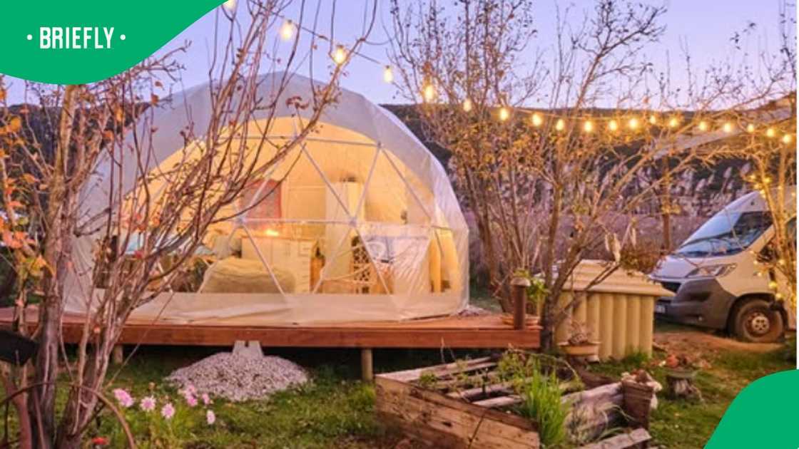 This couple make living off the grid look magical. This couple make living off the grid look magical.