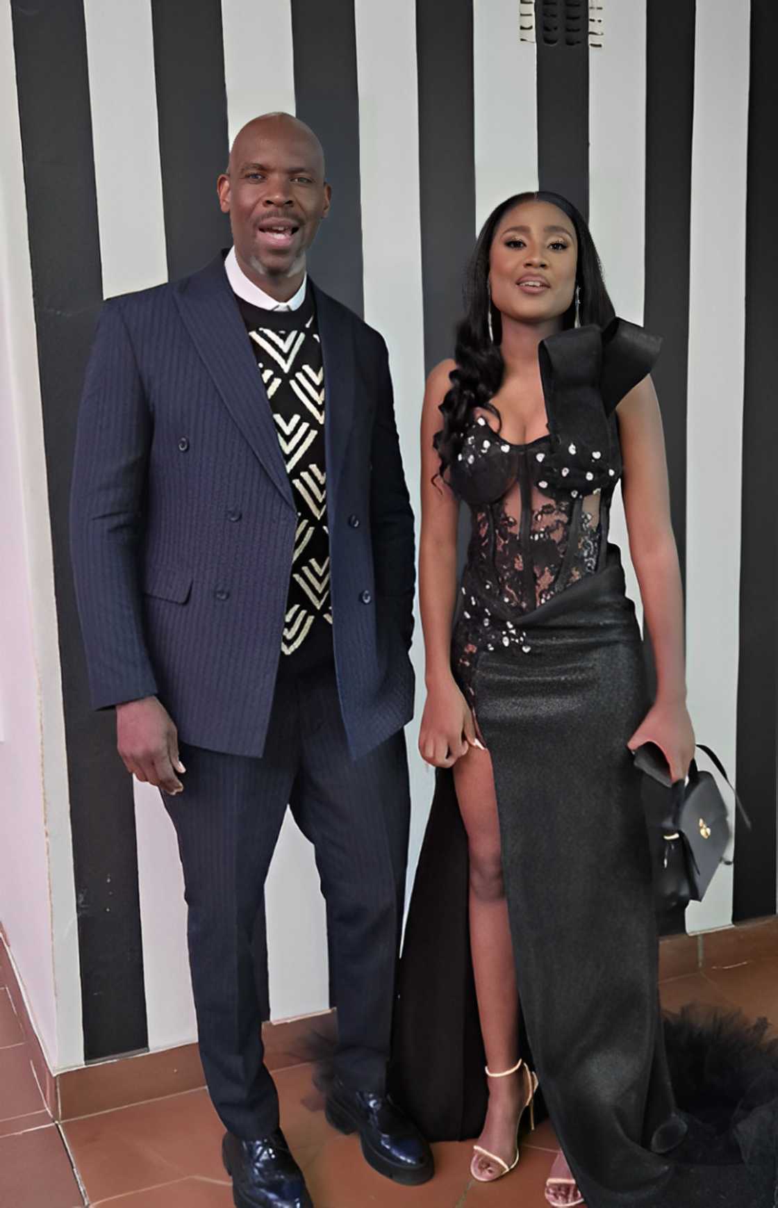 Netizens complimented julius Kgole's daughter.