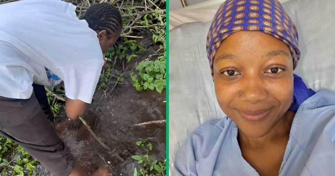 One woman landed in hospital after she drank unpurified stream water. One woman landed in hospital after she drank unpurified stream water.