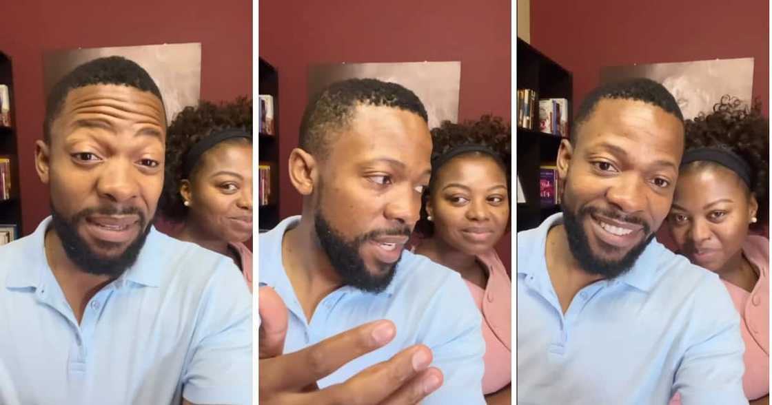 A happily married man praised his wife for not raising her voice. A happily married man praised his wife for not raising her voice.