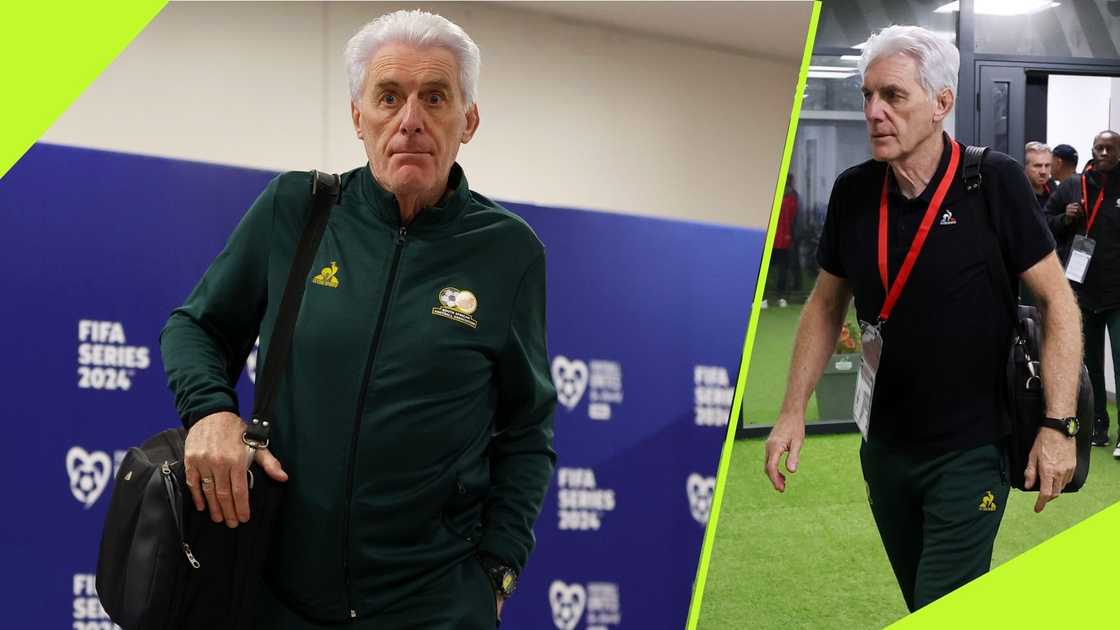 Bafana Bafana coach Hugo Broos was approached by an African rival.