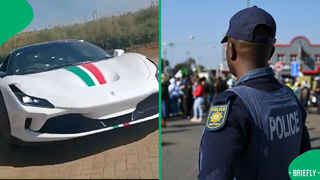 Maxwell Mlangeni was shot numerous times while he was in his Ferrari