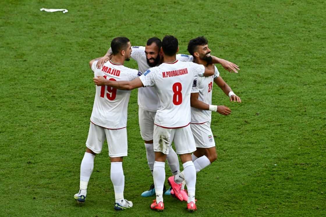 The state's response to the protests has led to questions over whether the team represents Iran The state's response to the protests has led to questions over whether the team represents Iran