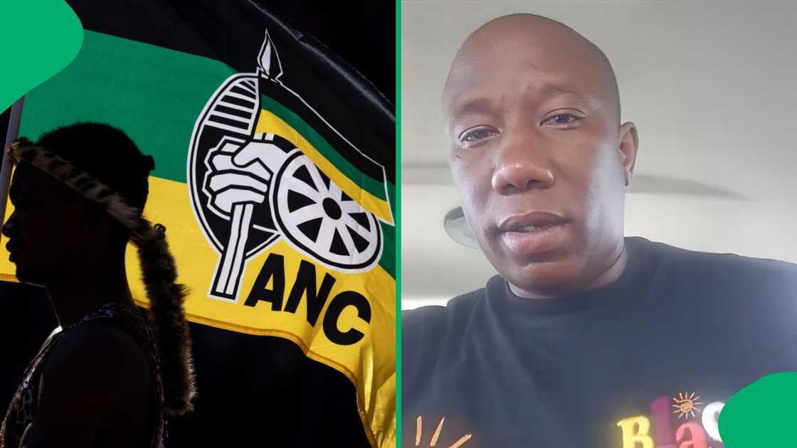 An African National Congress councillor went viral for a video in which he joked about his ward's water crisis An African National Congress councillor went viral for a video in which he joked about his ward's water crisis