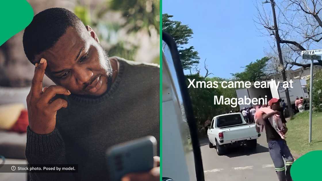 Magabeni residents in KwaZulu-Natal looted a truck, leaving the internet disappointed. Magabeni residents in KwaZulu-Natal looted a truck, leaving the internet disappointed.