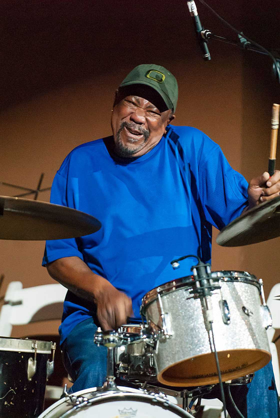Louis Moholo-Moholo made an impact as a jazz drummer Louis Moholo-Moholo made an impact as a jazz drummer