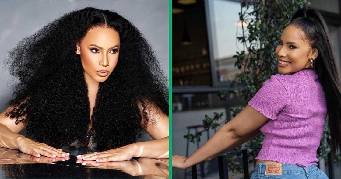 Thuli Phongolo's makeup video stunned netizens Thuli Phongolo's makeup video stunned netizens