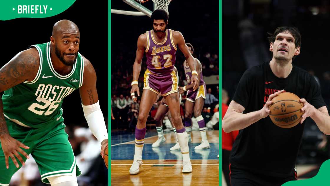 Xavier Tillman Sr., Connie Hawkins, and Boban Marjanovic Xavier Tillman Sr., Connie Hawkins, and Boban Marjanovic