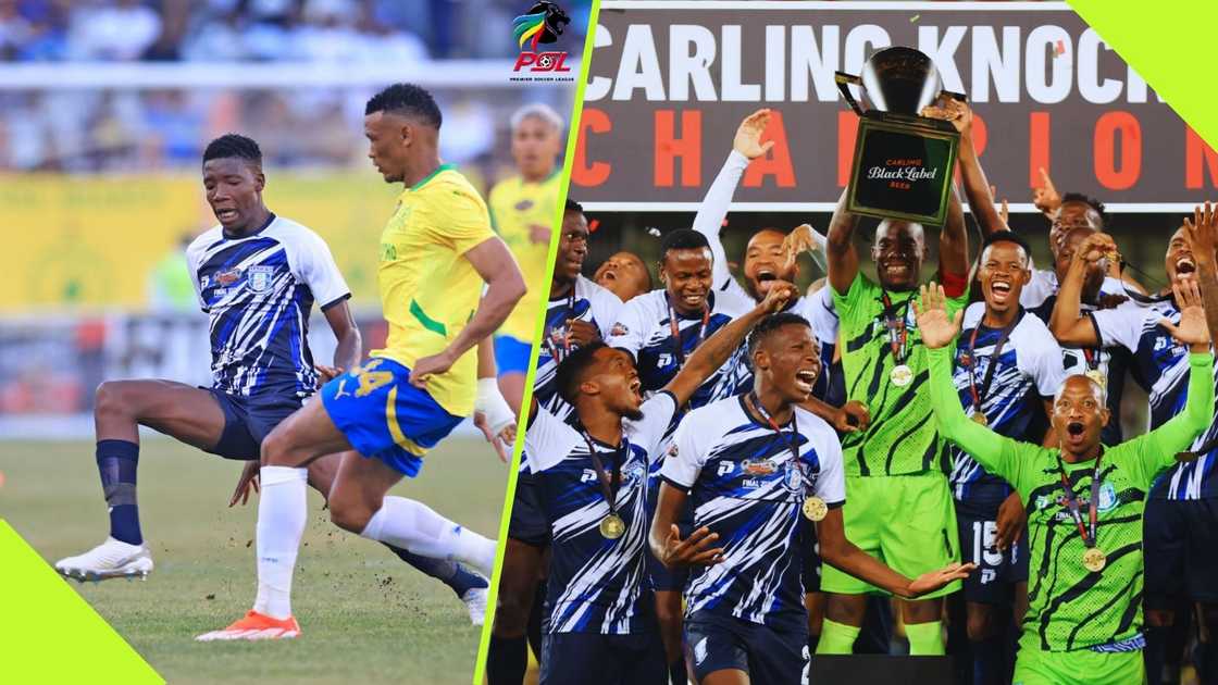 Junior Khanye comments on Magesi FC vs Mamelodi Sundowns outcome in the Carling Knockout Cup final. Junior Khanye comments on Magesi FC vs Mamelodi Sundowns outcome in the Carling Knockout Cup final.