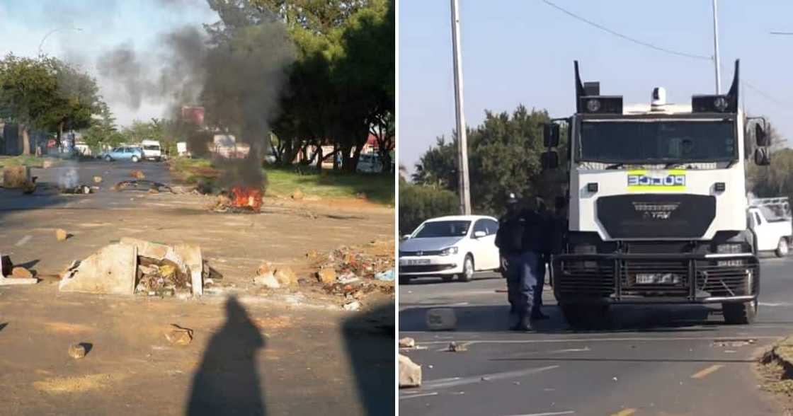Diepkloof residents protest over services delivery Diepkloof residents protest over services delivery