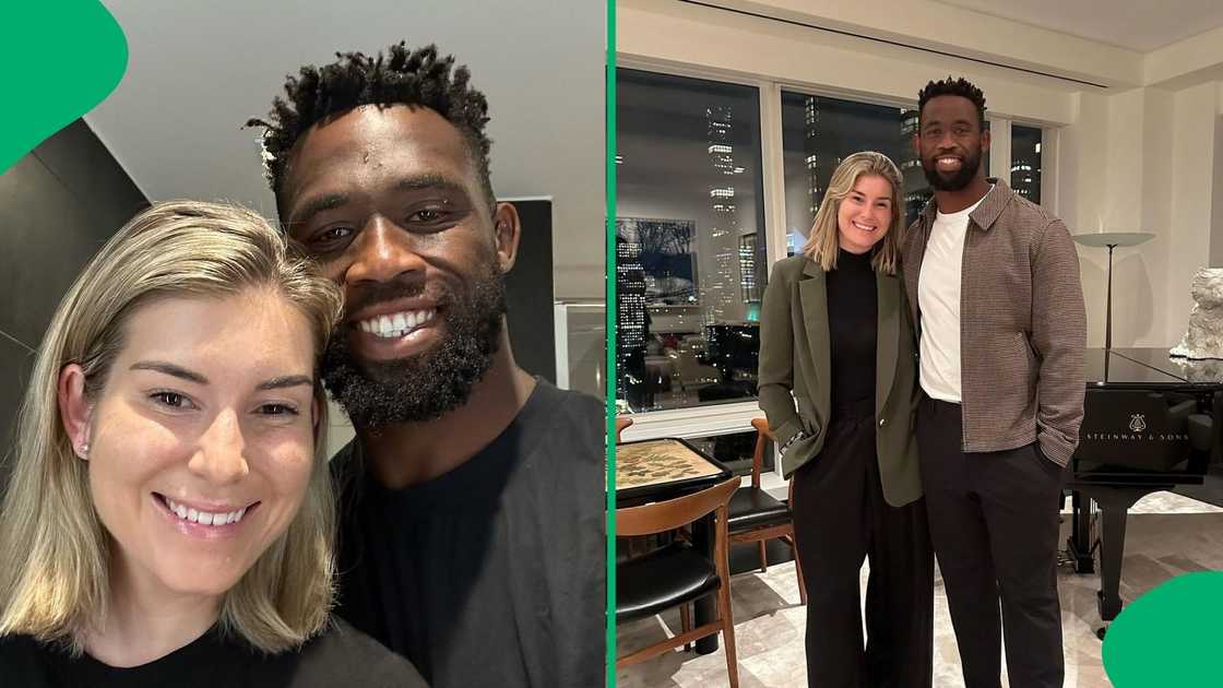 Rachel and Siya Kolisi's video melted hearts on TikTok Rachel and Siya Kolisi's video melted hearts on TikTok