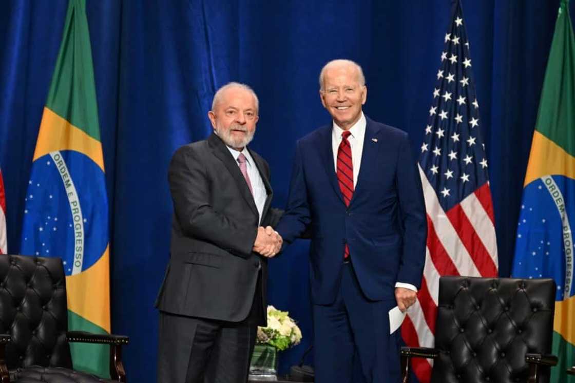 US President Joe Biden and Brazilian President Luiz Inacio Lula met on the sidelines of UN General Assembly