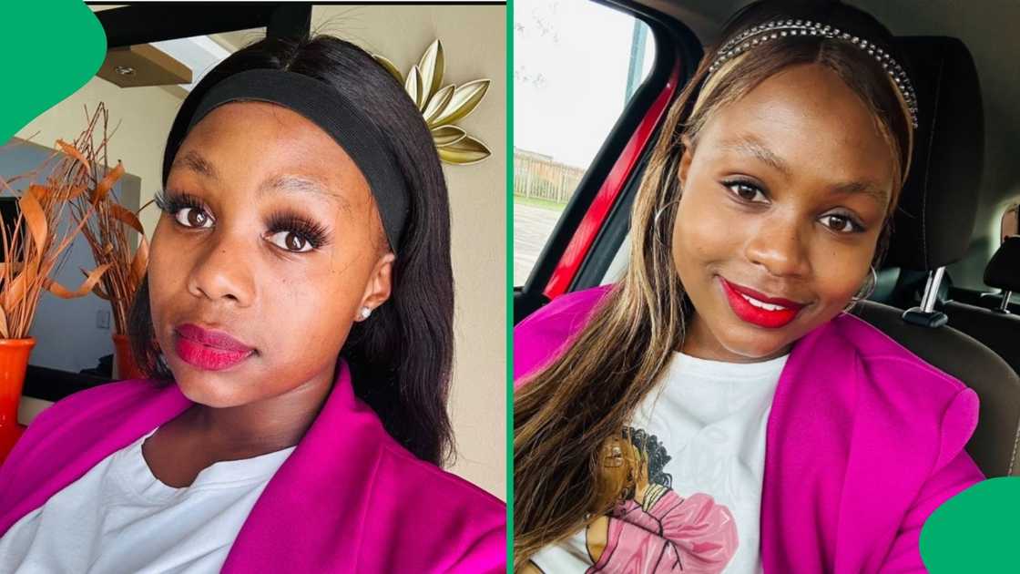 SA teacher stuns in new lashes and wig SA teacher stuns in new lashes and wig