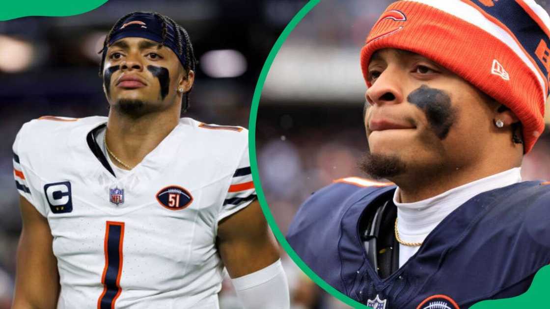 Justin Fields' girlfriend Justin Fields' girlfriend