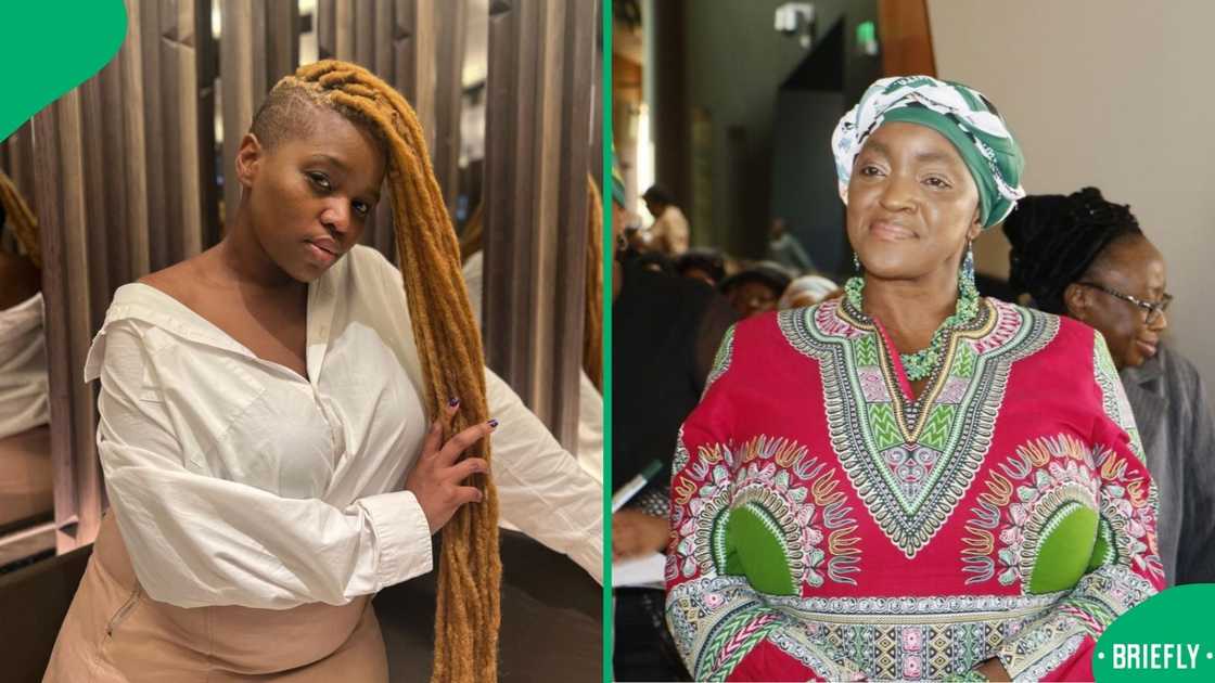 Midnight Uzo's mother is Bathabile Dlamini