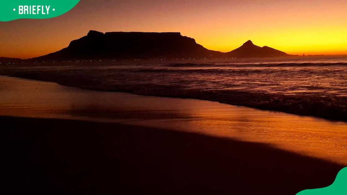 Sunset Beach in Cape Town