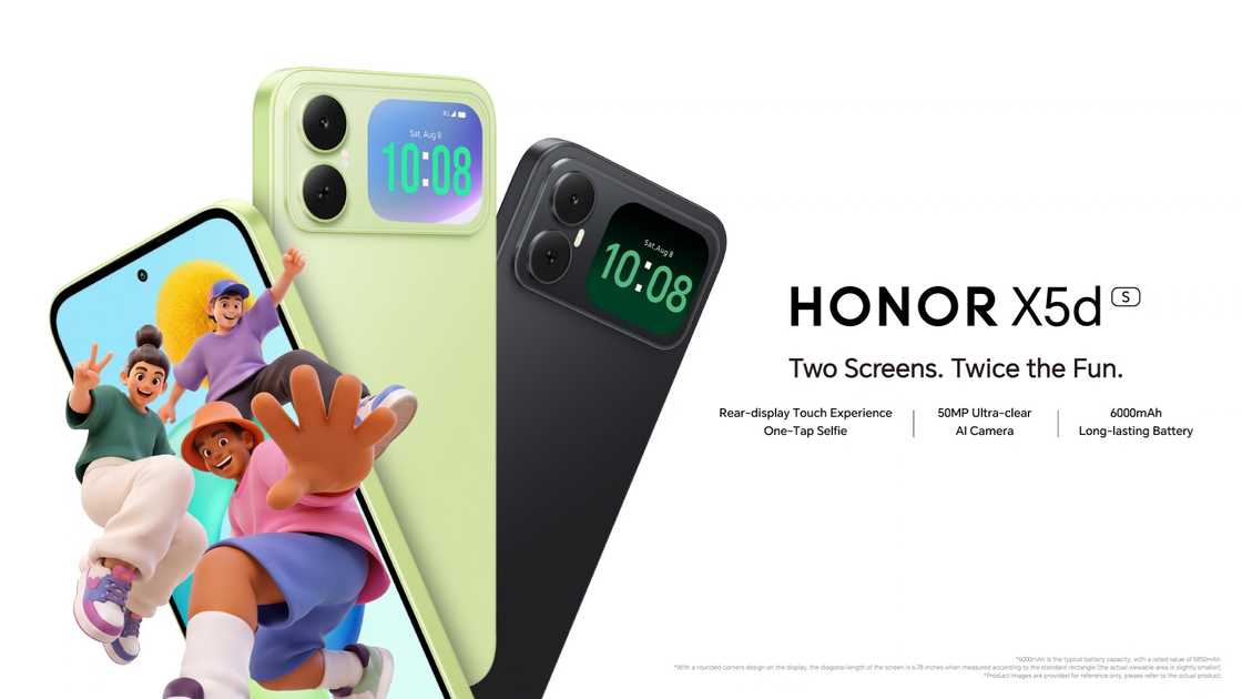 The HONOR X5d S is available in Forest Green and Midnight Black at All Stores Nationwide. The HONOR X5d S is available in Forest Green and Midnight Black at All Stores Nationwide.