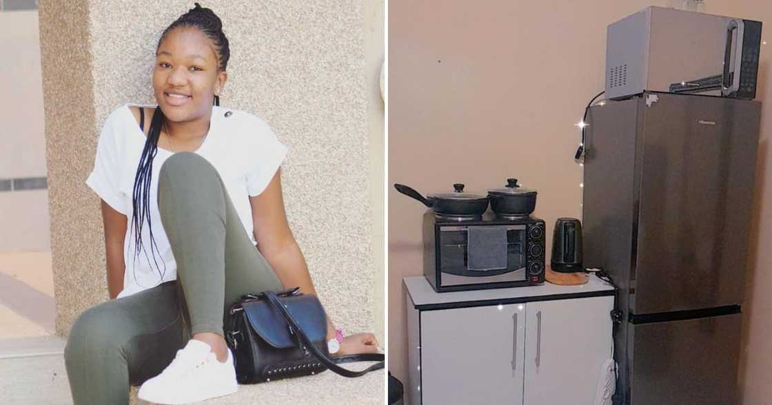 The young woman put a lot of effort in how her home looks The young woman put a lot of effort in how her home looks