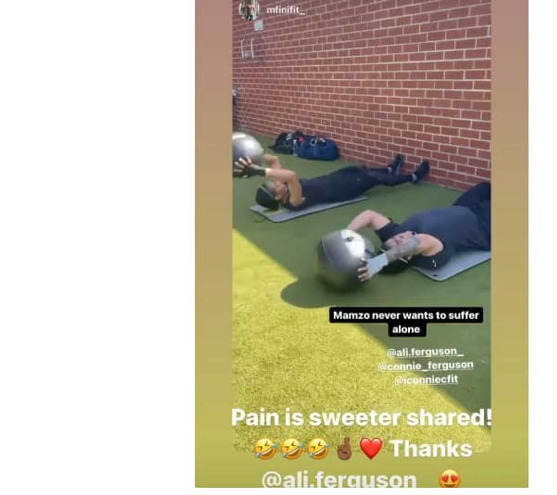 Connie and Alicia Ferguson work on their fitness: #NeverGivingUp Connie and Alicia Ferguson work on their fitness: #NeverGivingUp