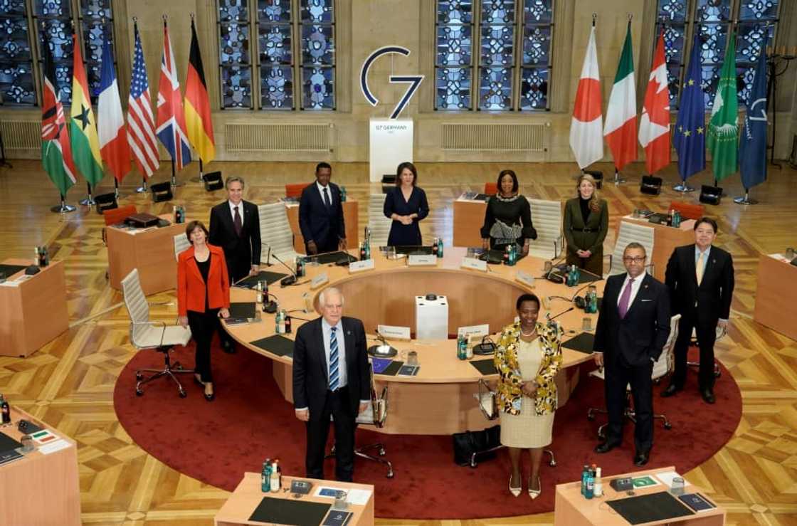 The G7 also expressed concern over Russian President Vladimir Putin's recent comments on nuclear weapons The G7 also expressed concern over Russian President Vladimir Putin's recent comments on nuclear weapons