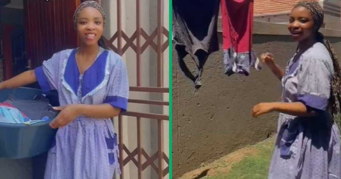 TikTok video shows woman on gap year at home feels like housekeeper TikTok video shows woman on gap year at home feels like housekeeper