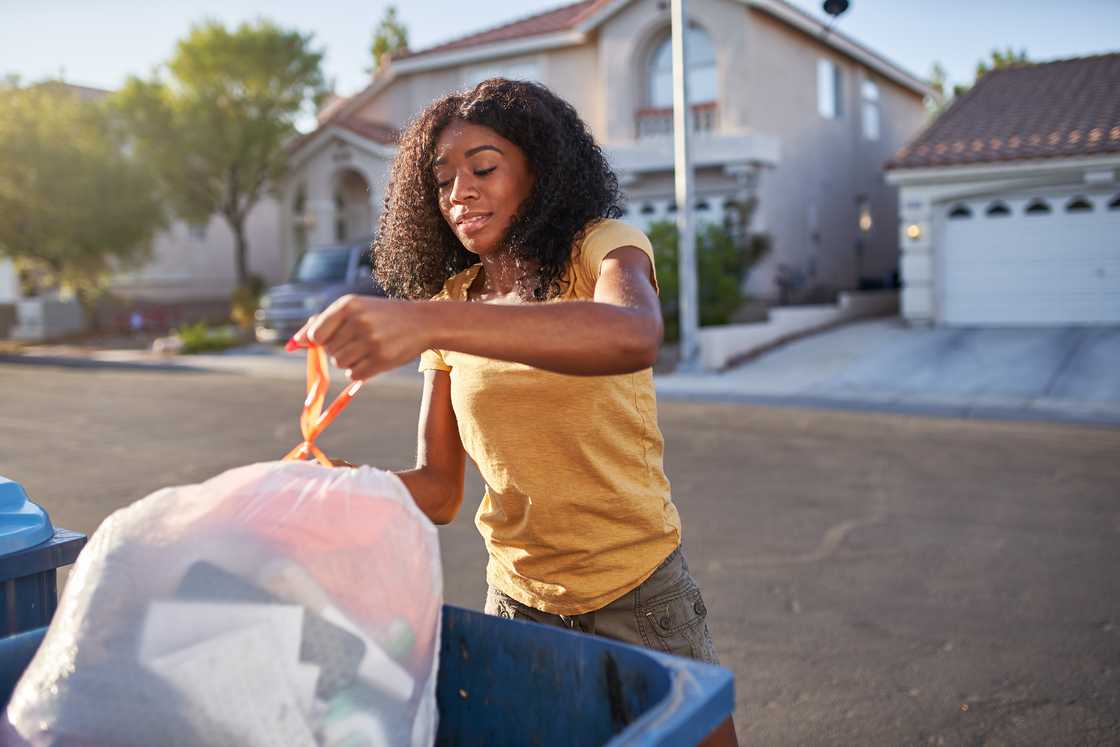 Residents have been advised to take the trash out to avoid flies Residents have been advised to take the trash out to avoid flies